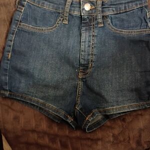 Wild Fable Dark Blue Jean Shorts